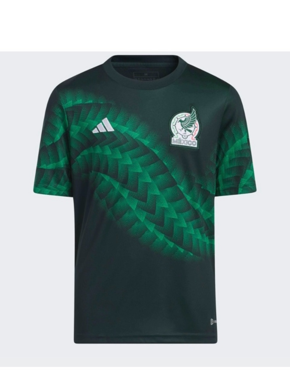 adidas Mexico National Team AeroReady Aztec Soccer Jersey new size large men